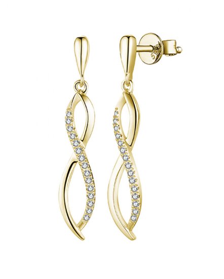 CRISS CROSS STYLE DIAMOND DANGLING (TE1527)