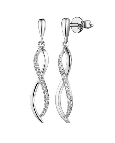 CRISS CROSS STYLE DIAMOND DANGLING (TE1527)