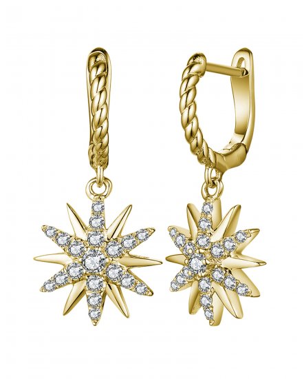 STARBURST DIAMOND DANGLING (TE1538)