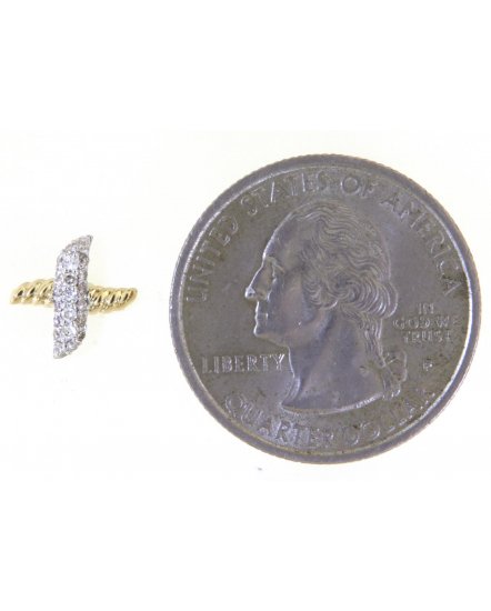 CROSS DIAMOND STUDS (TE1558)