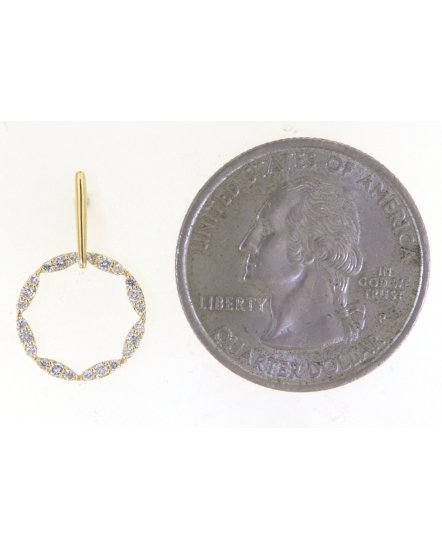 ROUND DIAMOND DANGLING (TE1565)