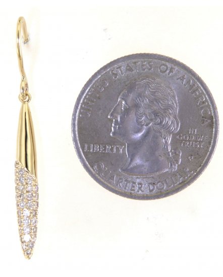 MARQUISE STYLE DIAMOND DANGLING (TE1566)