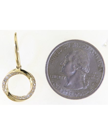 ROUND DIAMOND DANGLING (TE1567)