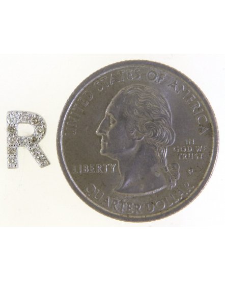 LETTER STYLE DIAMOND STUDS (TE1577)