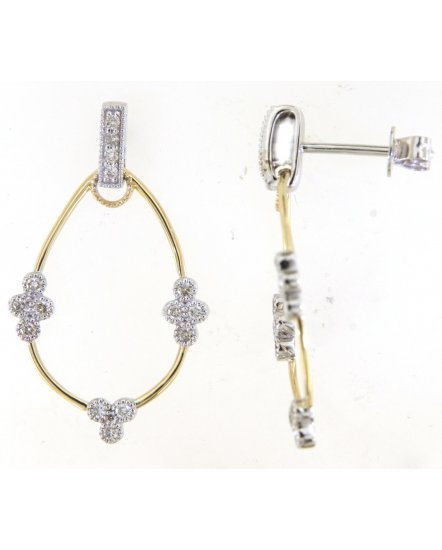 PEAR STYLE DIAMOND DANGLING (TE1587)