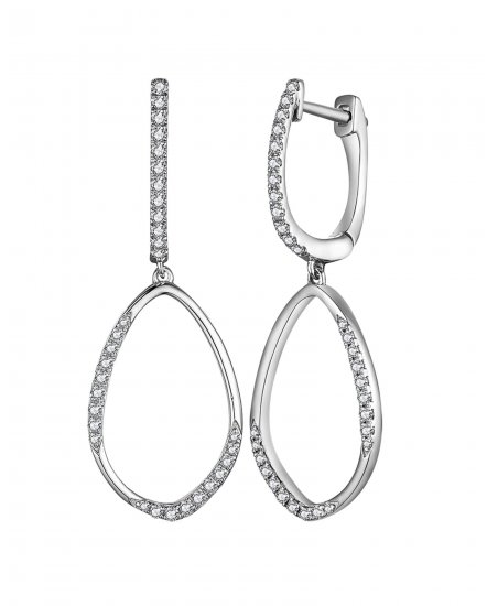 PEAR STYLE DIAMOND DANGLING (TE1594)