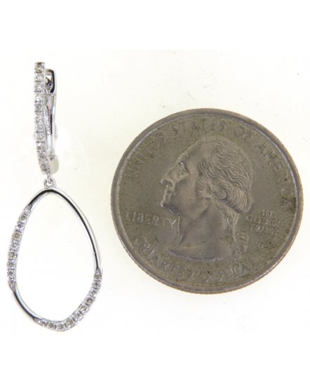 PEAR STYLE DIAMOND DANGLING (TE1594)