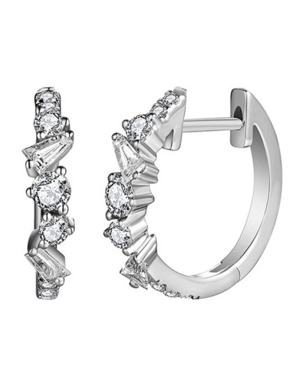 BAGUETTE DIAMOND HUGGIES (TE1596)