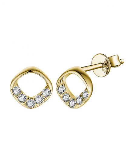 RHOMBUS DIAMOND STUDS (TE1609)