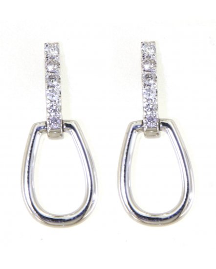 PEAR STYLE DIAMOND DANGLING (TE1612)