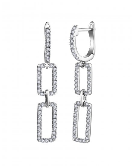 LINK STYLE DIAMOND DANGLING (TE1619)