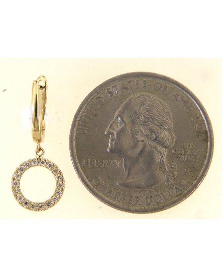 ROUND DIAMOND DANGLING (TE1634)