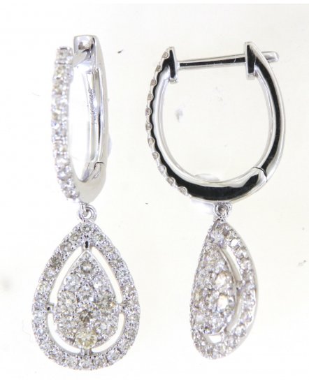 PEAR STYLE DIAMOND DANGLING (TE1637)