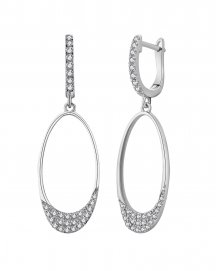 OVAL STYLE DIAMOND DANGLING (TE1652)