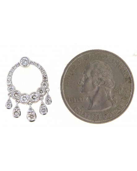 ROUND DIAMOND DANGLING (TE1656)