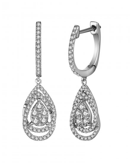 PEAR STYLE DIAMOND DANGLING (TE1660)
