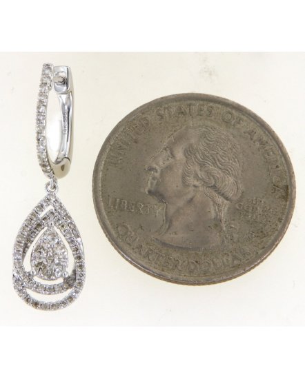 PEAR STYLE DIAMOND DANGLING (TE1660)