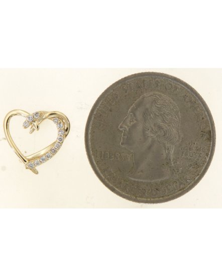 HEART SHAPE DIAMOND STUDS (TE1663)