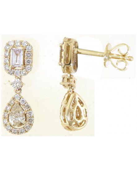 PEAR SHAPE DIAMOND DANGLING (TE1716)