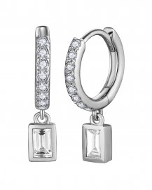 BAGUETTE DIAMOND DANGLING (TE1729)
