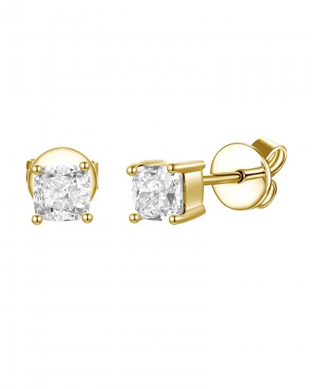 CUSHION DIAMOND STUDS (TE1745)