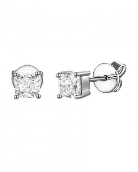 CUSHION DIAMOND STUDS (TE1745)