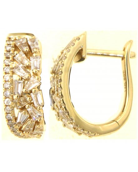 BAGUETTE DIAMOND HUGGIES (TE1768)