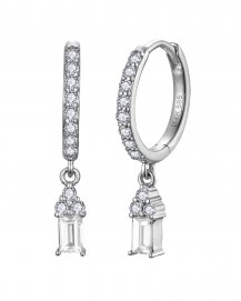 BAGUETTE DIAMOND DANGLING (TE1771)