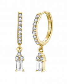 BAGUETTE DIAMOND DANGLING (TE1771)