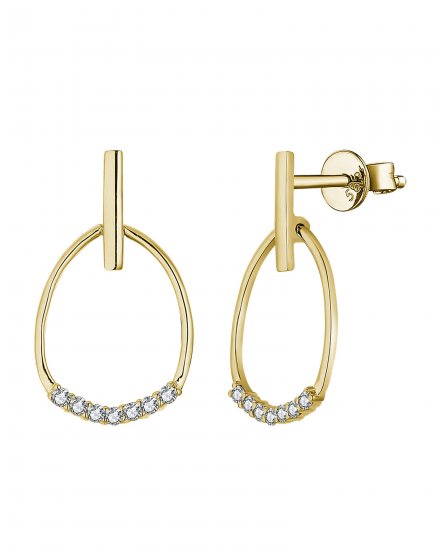 PEAR STYLE DIAMOND DANGLING (TE1795)