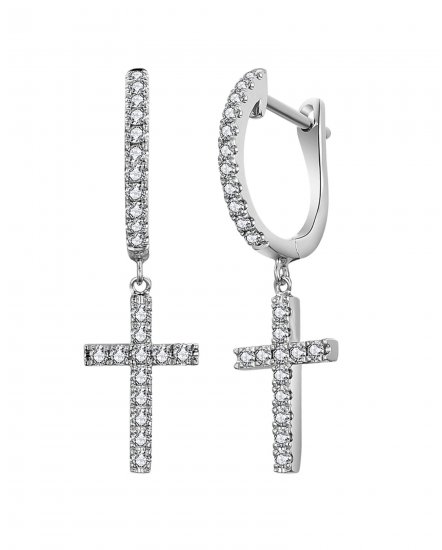 CROSS DIAMOND DANGLING (TE1830)