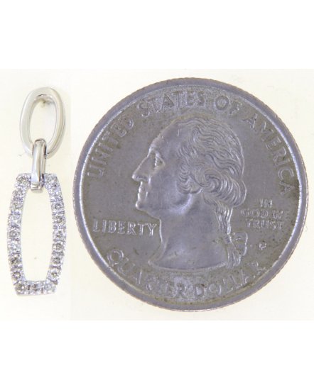 LINK STYLE DIAMOND DANGLING (TE1841)