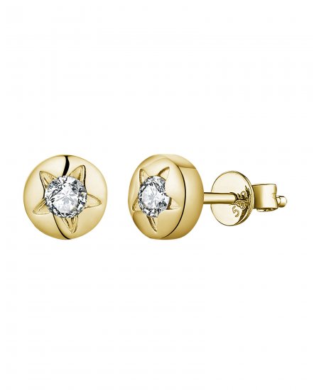 STAR ROUND DIAMOND STUDS (TE1852)