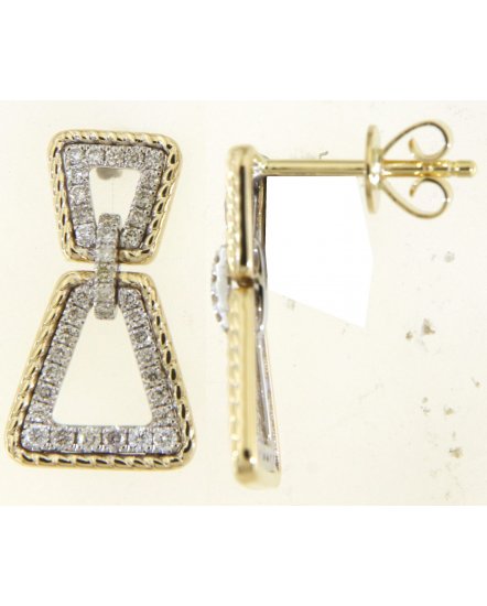 TRIANGLE STYLE DIAMOND DANGLING (TE1856)