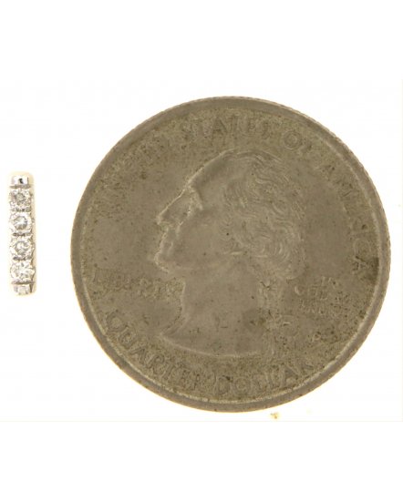 STRAIGHT BAR DIAMOND STUDS (TE1861)