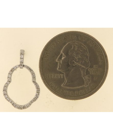 CLOVER STYLE DIAMOND DANGLING (TE1862)