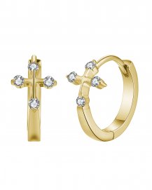 CROSS DIAMOND HUGGIES (TE1880)