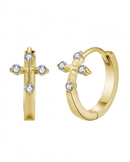 CROSS DIAMOND HUGGIES (TE1880)