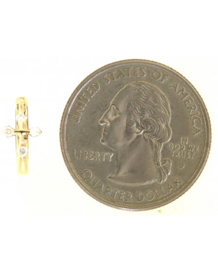 CROSS DIAMOND HUGGIES (TE1880)