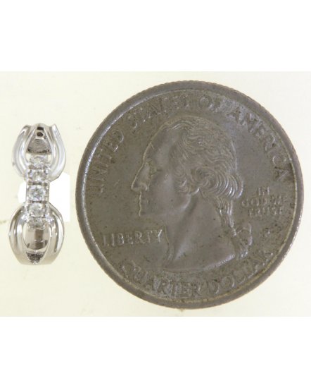 LINK STYLE DIAMOND HUGGIES (TE1892)