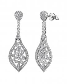 LEAF STYLE DIAMOND DANGLING (TE1897)
