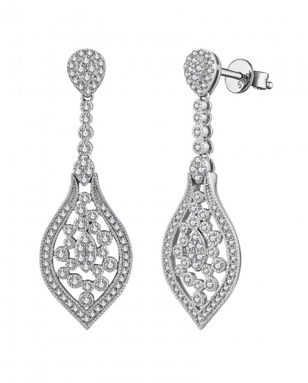 LEAF STYLE DIAMOND DANGLING (TE1897)