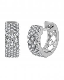 CLOVER STYLE DIAMOND HUGGIES (TE1917)