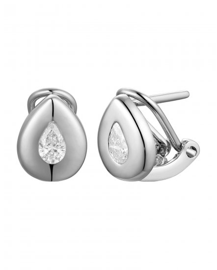 PEAR SHAPE DIAMOND OMEGA BACK (TE1961)