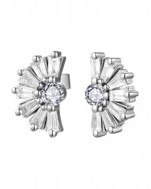 BAGUETTE DIAMOND STUDS (TE1971)