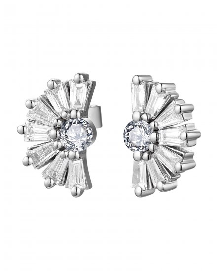 BAGUETTE DIAMOND STUDS (TE1971)