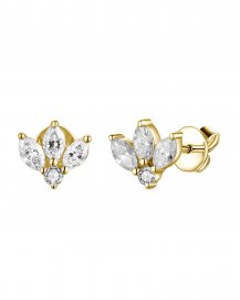 MARQUISE DIAMOND STUDS (TE1993)