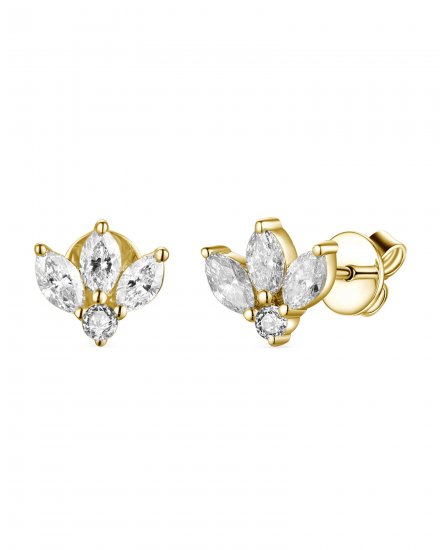 MARQUISE DIAMOND STUDS (TE1993)