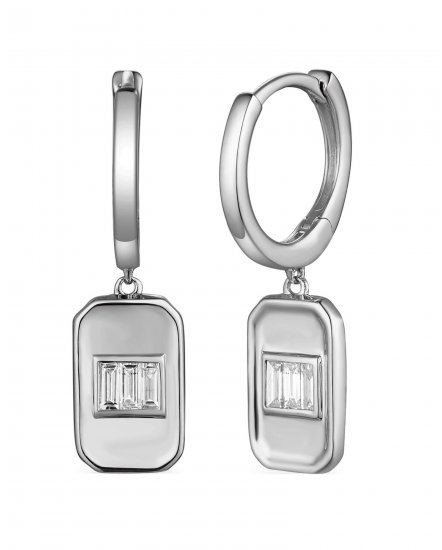 BAGUETTE DIAMOND DANGLING (TE2003)