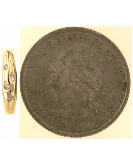 BEZEL DIAMOND HUGGIES (TE2007)